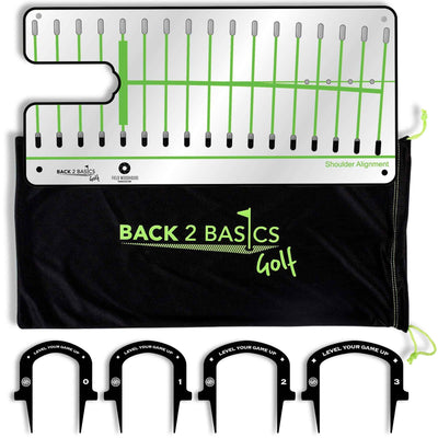 Back 2 Basics Pro Path Putting Mirror with Gates