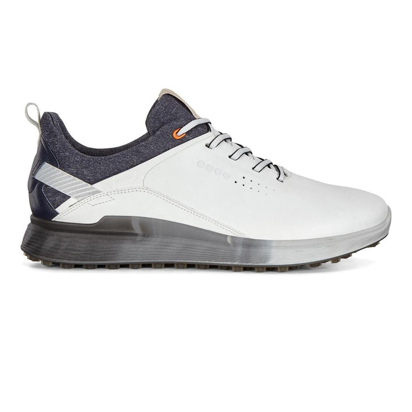 Ecco Women's Golf S-Three Boa Shoe White/Delicacy/White